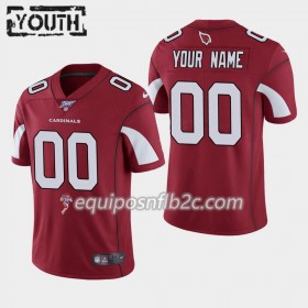 Camiseta Niño NFL Arizona Cardinals Personalizar Nike Rojo 100th